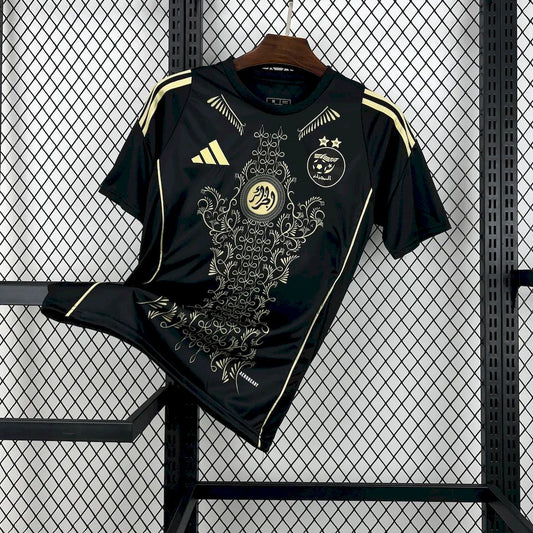 Algérie maillot foot noir 2024 2025 2026