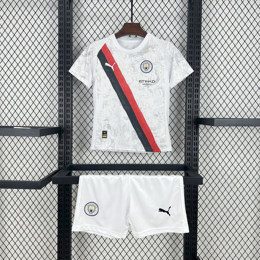 Manchester City Kit Enfant Maillot Foot 2025 2026