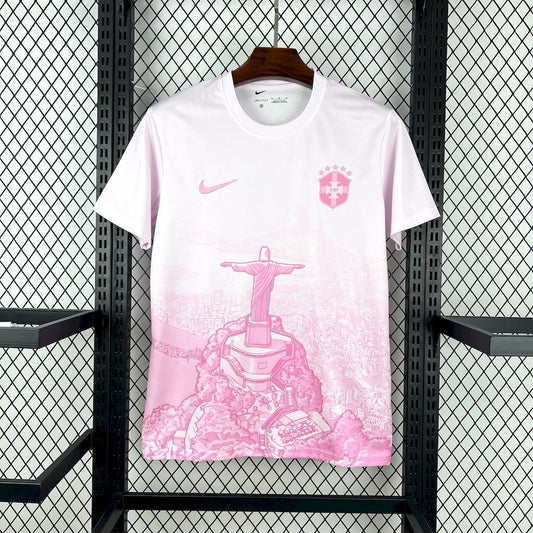 Maillot Brésil Concept Rose Saison 2025 2026 Adulte