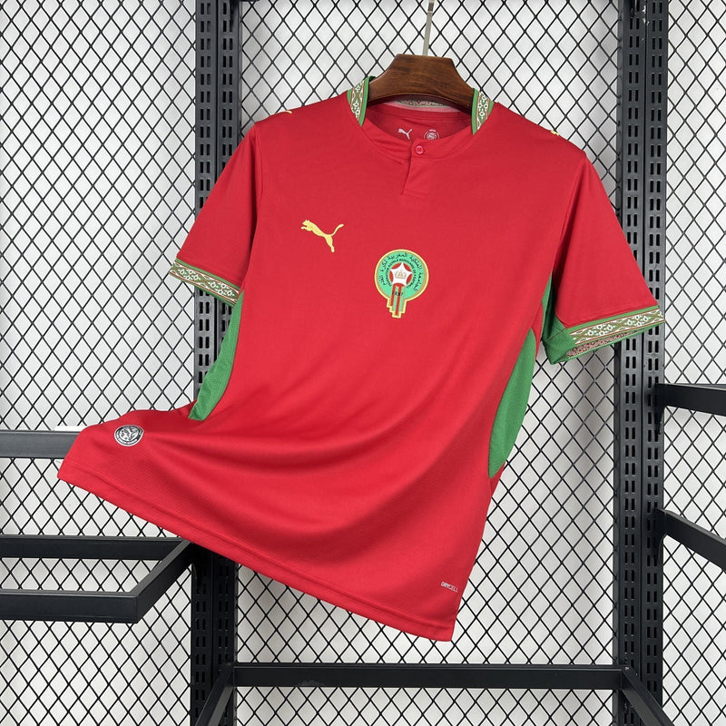 Maillot Maroc Domicile Coupe du Monde 2026 Adulte