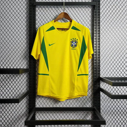 Retro Maillot Domicile Maillot Brésil 2002