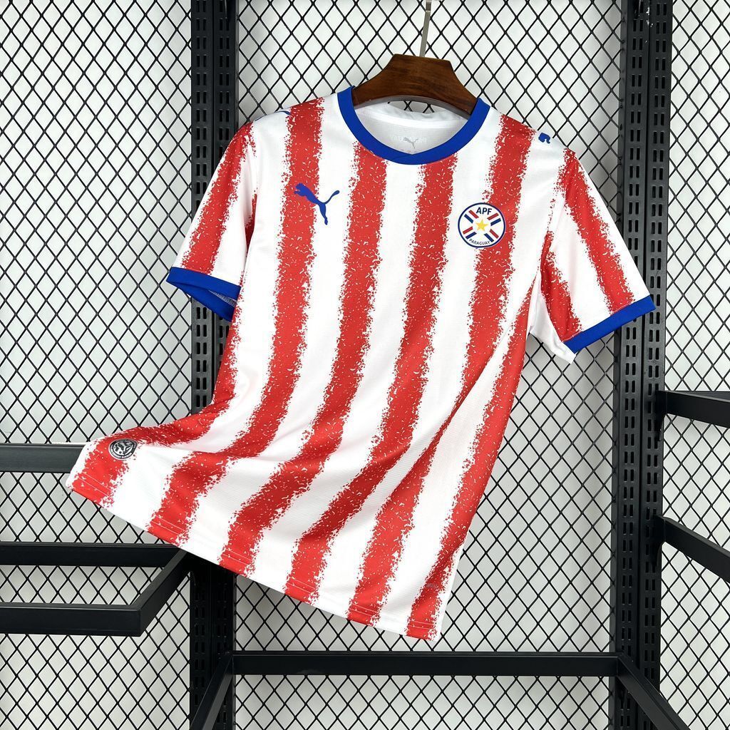 Maillot Paraguay Domicile Coupe du Monde 2026 Adulte