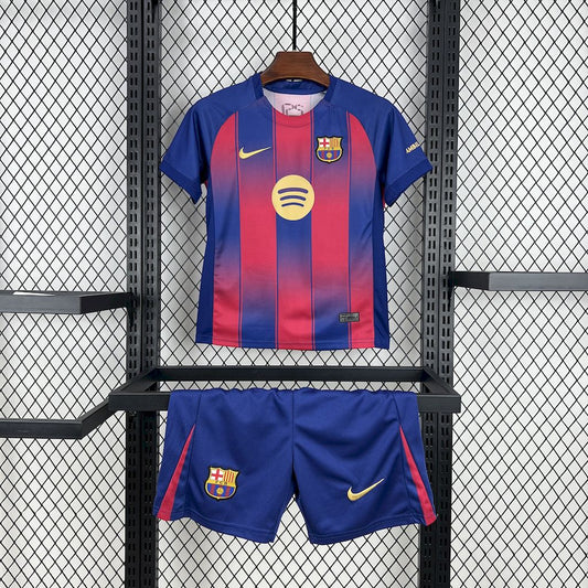 FC Barcelone Kit Enfant Maillot Foot 2025 2026